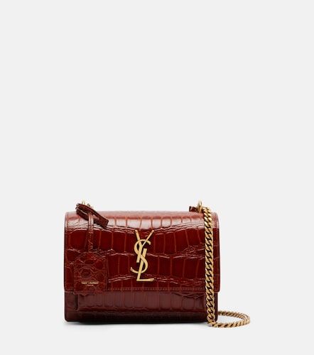 Borsa a tracolla Sunset Small in pelle - Saint Laurent - Modalova