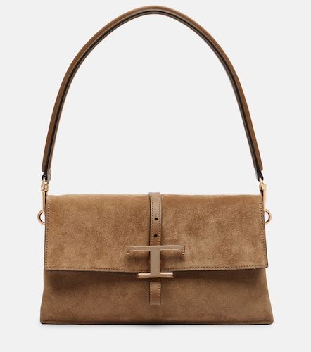 Borsa a spalla T Timeless Small in suede - Tod's - Modalova