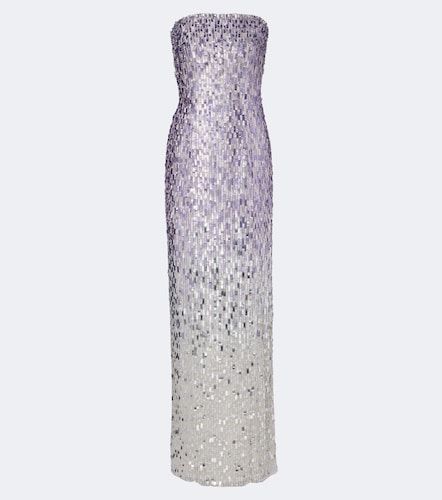 Lucille sequined strapless gown - Jenny Packham - Modalova