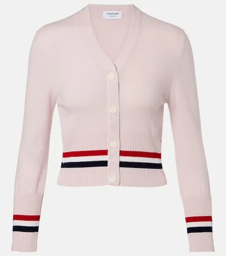 Cárdigan de cachemir cropped - Thom Browne - Modalova
