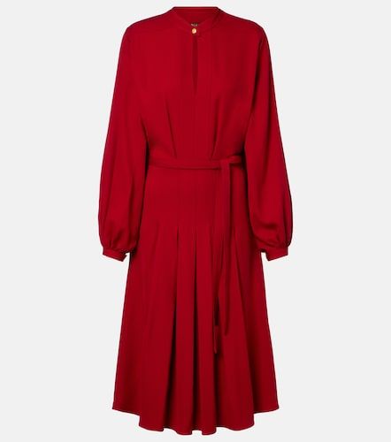 Abito midi Haileen in crêpe di seta e lana - Loro Piana - Modalova