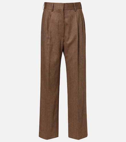 Blazé Milano Pantaloni Amel in seta e lana a gamba larga - Blaze Milano - Modalova