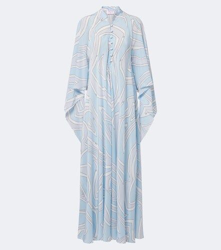 Caftán Labirinto de crepé de china de seda - Pucci - Modalova