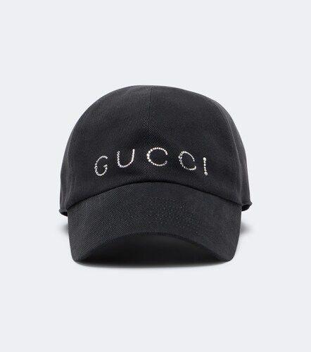 Verzierte Baseballcap aus Canvas - Gucci - Modalova