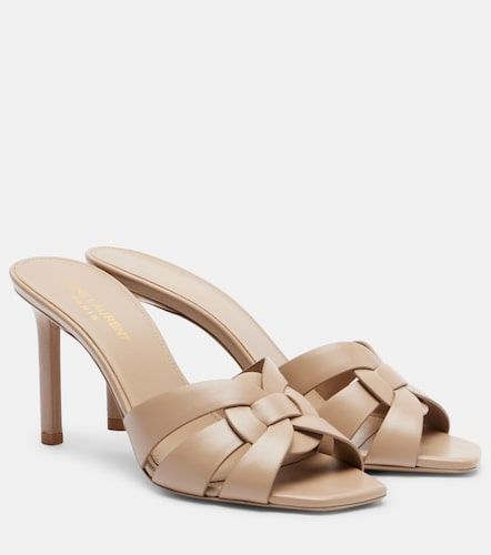 Tribute 85 leather sandals - Saint Laurent - Modalova