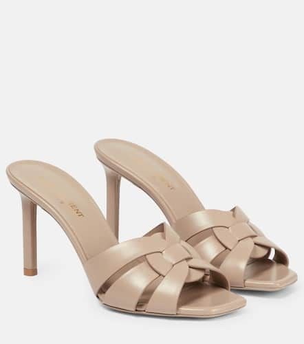 Tribute 85 leather sandals - Saint Laurent - Modalova