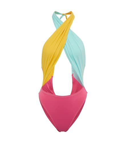 Colorblocked cutout swimsuit - Reina Olga - Modalova