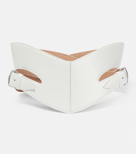 Alaïa Cinturón de piel con aberturas - Alaia - Modalova