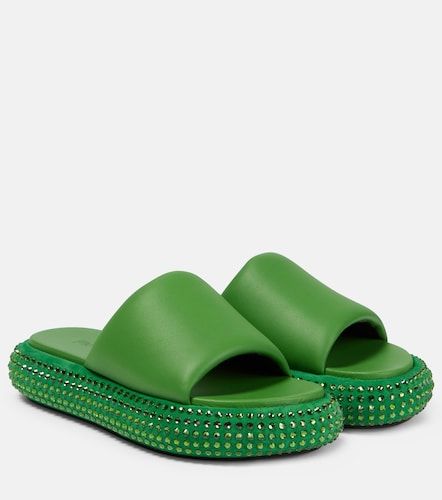 Sandali in pelle con platform - JW Anderson - Modalova