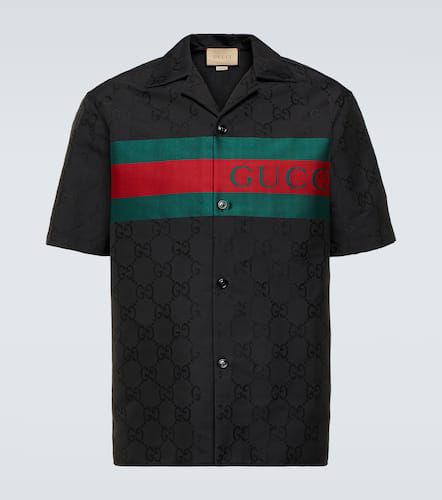 Gucci GG jacquard bowling shirt - Gucci - Modalova