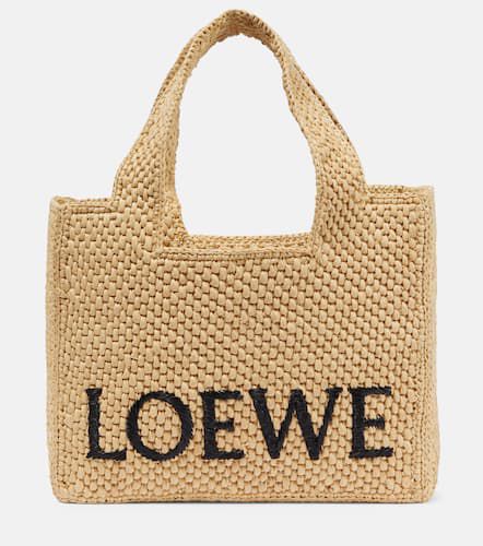 Paula's Ibiza Small logo raffia tote bag - Loewe - Modalova