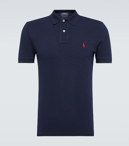 Polo de piqué de algodón con logo - Polo Ralph Lauren - Modalova