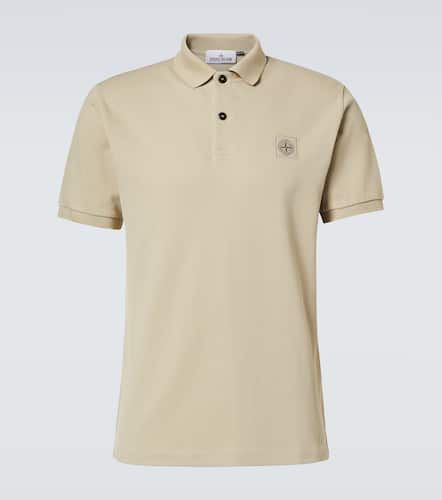 Compass cotton polo shirt - Stone Island - Modalova