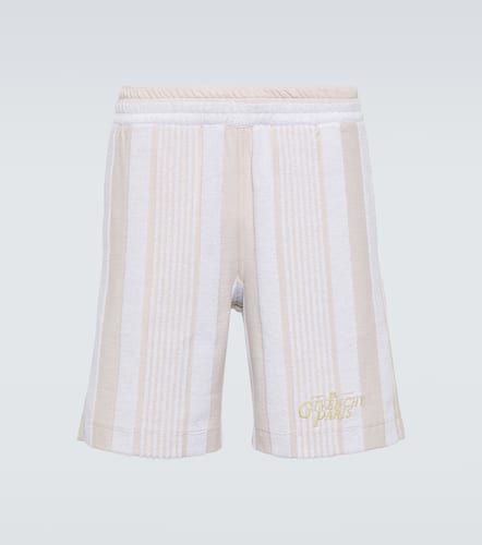 G Plage striped cotton-blend terry Bermuda shorts - Givenchy - Modalova