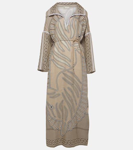 Tory Burch Printed linen tunic - Tory Burch - Modalova