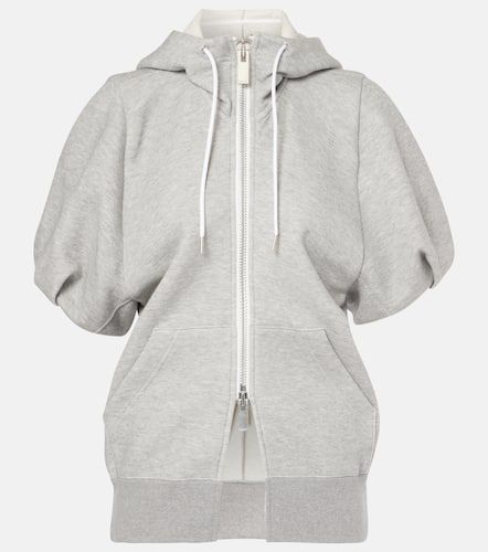 Sacai Sponge jersey zip-up hoodie - Sacai - Modalova