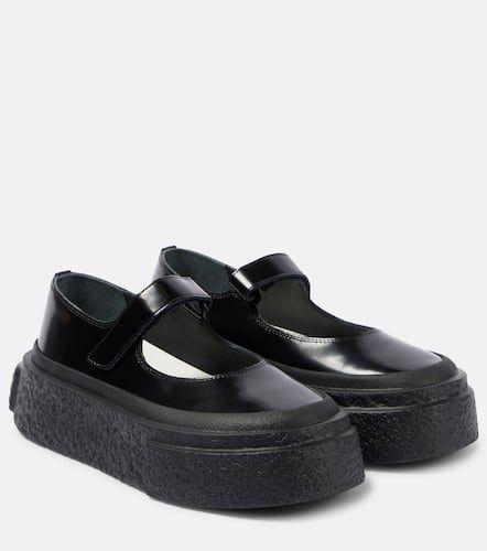 Leather Mary Jane flats - MM6 Maison Margiela - Modalova