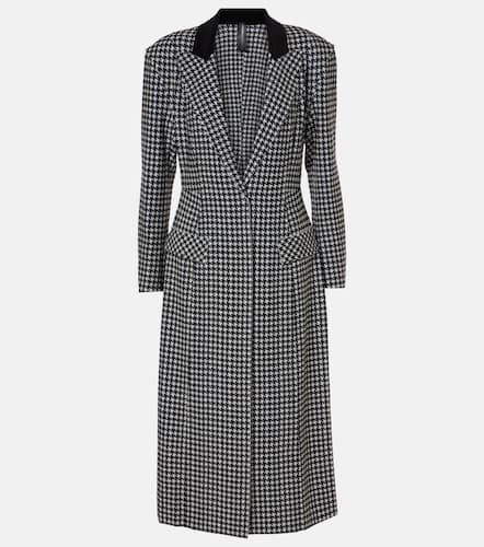 Norma Kamali Houndstooth coat - Norma Kamali - Modalova