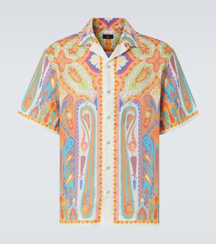 Etro Printed cotton bowling shirt - Etro - Modalova