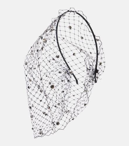 Stella embellished fishnet headband - Jennifer Behr - Modalova