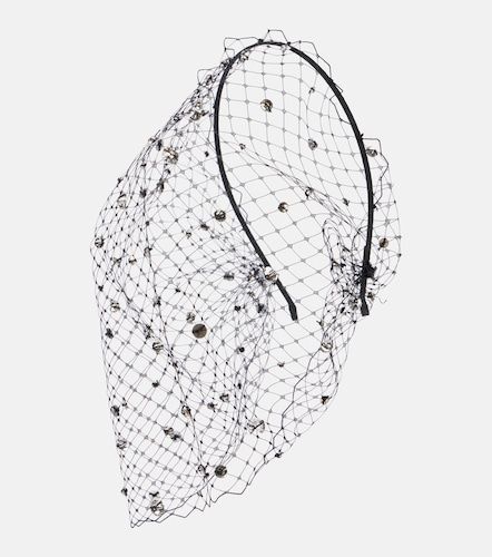 Stella embellished fishnet headband - Jennifer Behr - Modalova