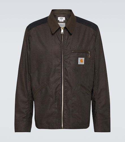 X Carhartt - Giacca blouson a righe - Junya Watanabe - Modalova