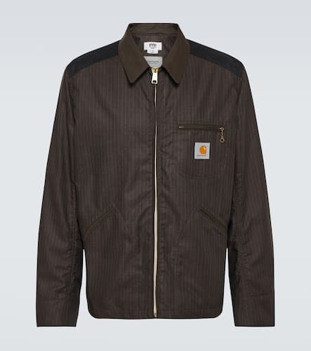 X Carhartt striped jacket - Junya Watanabe - Modalova