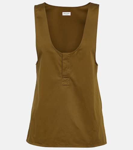 Saint Laurent Top aus Twill - Saint Laurent - Modalova