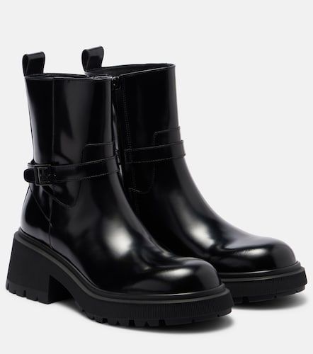 Conny leather ankle boots - Jimmy Choo - Modalova