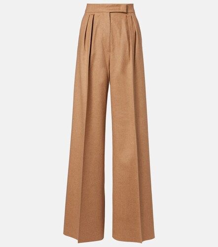 Pantalones anchos Ori de pelo de camello - Max Mara - Modalova