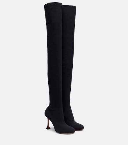 Veneda 95 over-the-knee boots - Amina Muaddi - Modalova