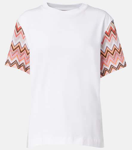 Missoni Embroidered cotton T-shirt - Missoni - Modalova