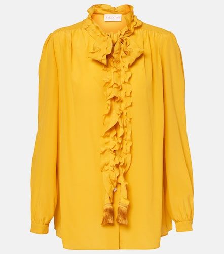 Camisa de crepé de china de seda - Valentino Garavani - Modalova