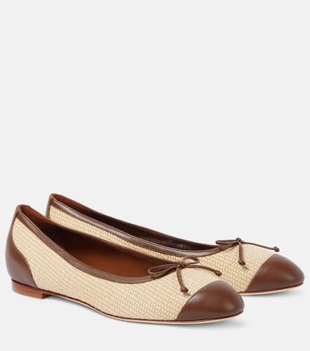 Capbl raffia ballet flats - Manolo Blahnik - Modalova