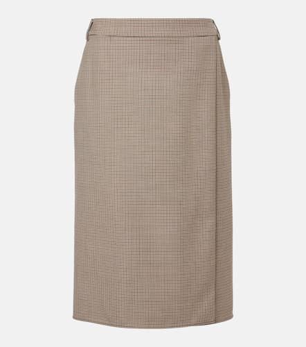 Houndstooth wool pencil skirt - Stella McCartney - Modalova