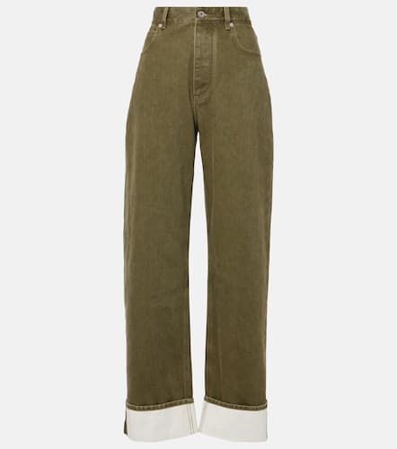 Jeans anchos de tiro alto - Bottega Veneta - Modalova
