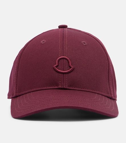 Cappello da baseball in canvas di cotone - Moncler - Modalova