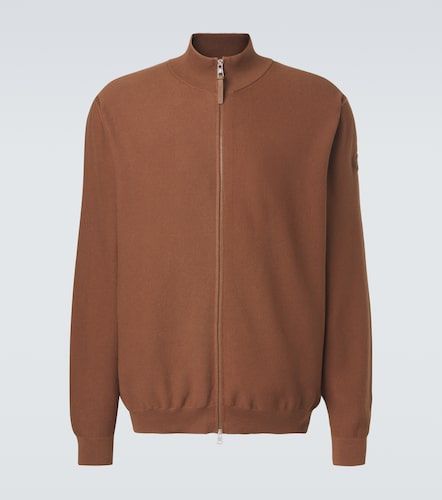 Jersey de algodón con cremallera - Moncler - Modalova