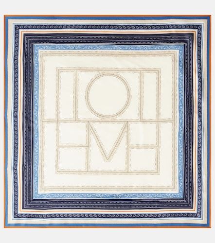 Toteme Printed silk twill scarf - Toteme - Modalova