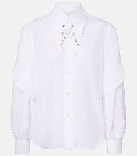 Camicia in cotone con decorazioni - Noir Kei Ninomiya - Modalova