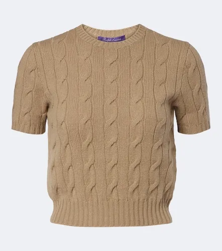 Cable-knit cashmere sweater - Ralph Lauren Collection - Modalova