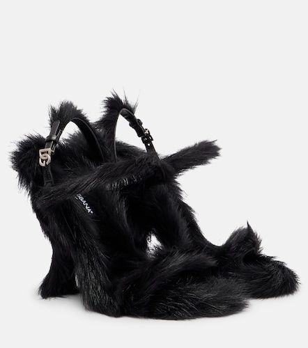 Sandali 105 in shearling - Dolce&Gabbana - Modalova