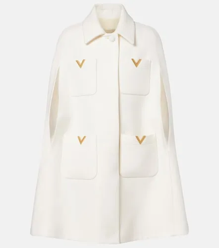 Valentino Garavani VGold wool cape - Valentino Garavani - Modalova
