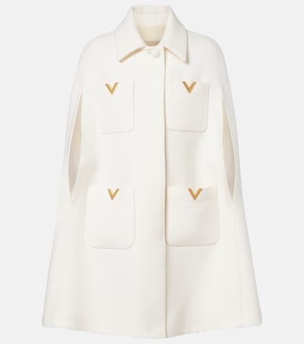 Valentino VGold wool cape - Valentino - Modalova