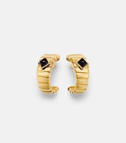 Orecchini Tubogas in 18kt con onice - Bvlgari - Modalova