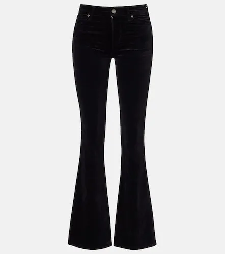 Leggy Bootcut mid-rise cotton-blend velvet bootcut pants - 7 For All Mankind - Modalova