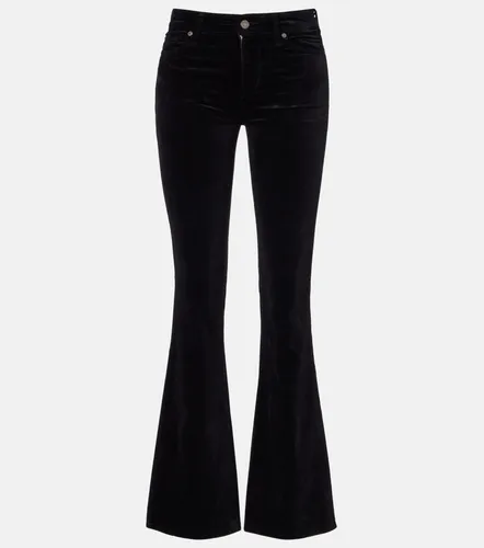 Leggy Bootcut mid-rise cotton-blend velvet bootcut pants - 7 For All Mankind - Modalova