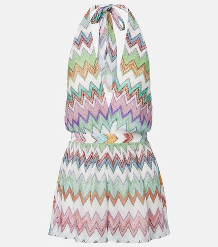 Missoni Zigzag lame romper - Missoni - Modalova
