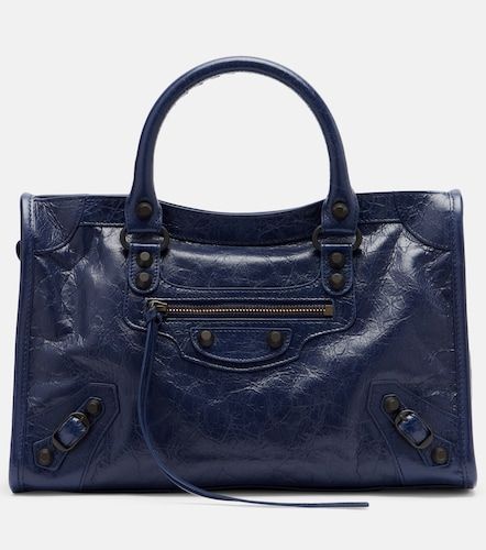 Le City Small leather top-handle bag - Balenciaga - Modalova