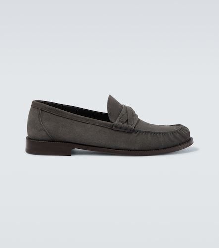 Mocassini in suede - Brunello Cucinelli - Modalova